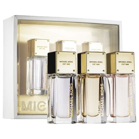 michael kors mini perfume set boots|michael kors perfume gift box.